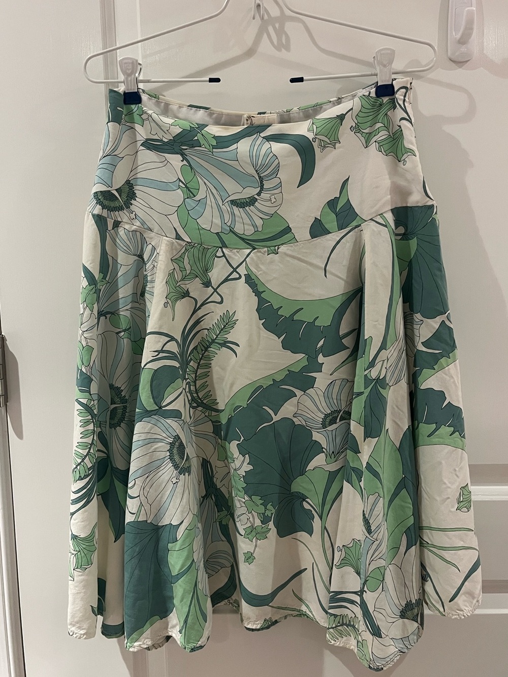 y2k floral fairy beachy skirt !!